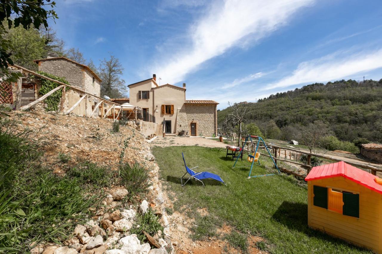 Podere Del Ciacchi Among Tuscany Greenery - Happy Rentals Montieri Exterior photo